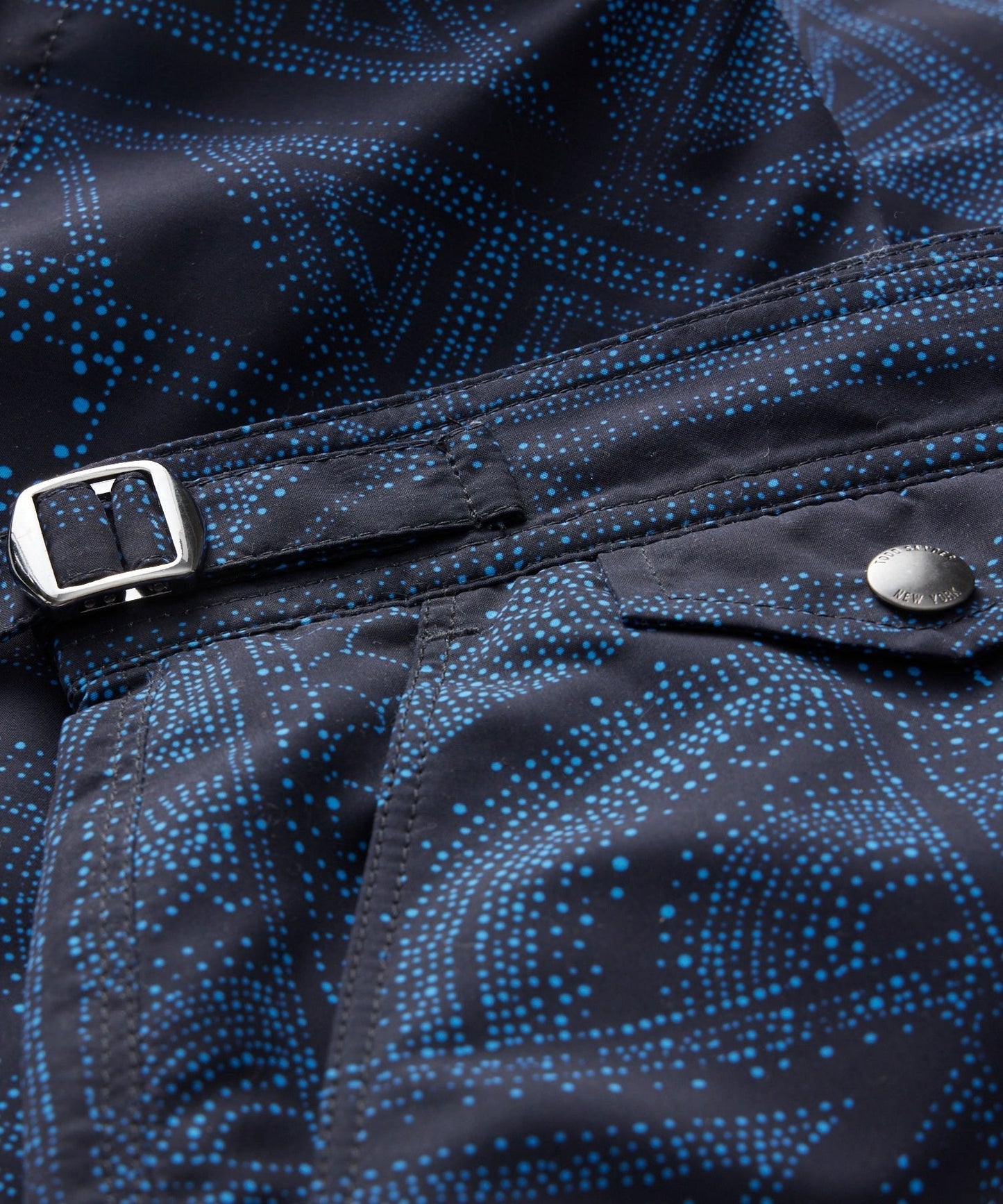 Riviera Swim Short in Cyber Print