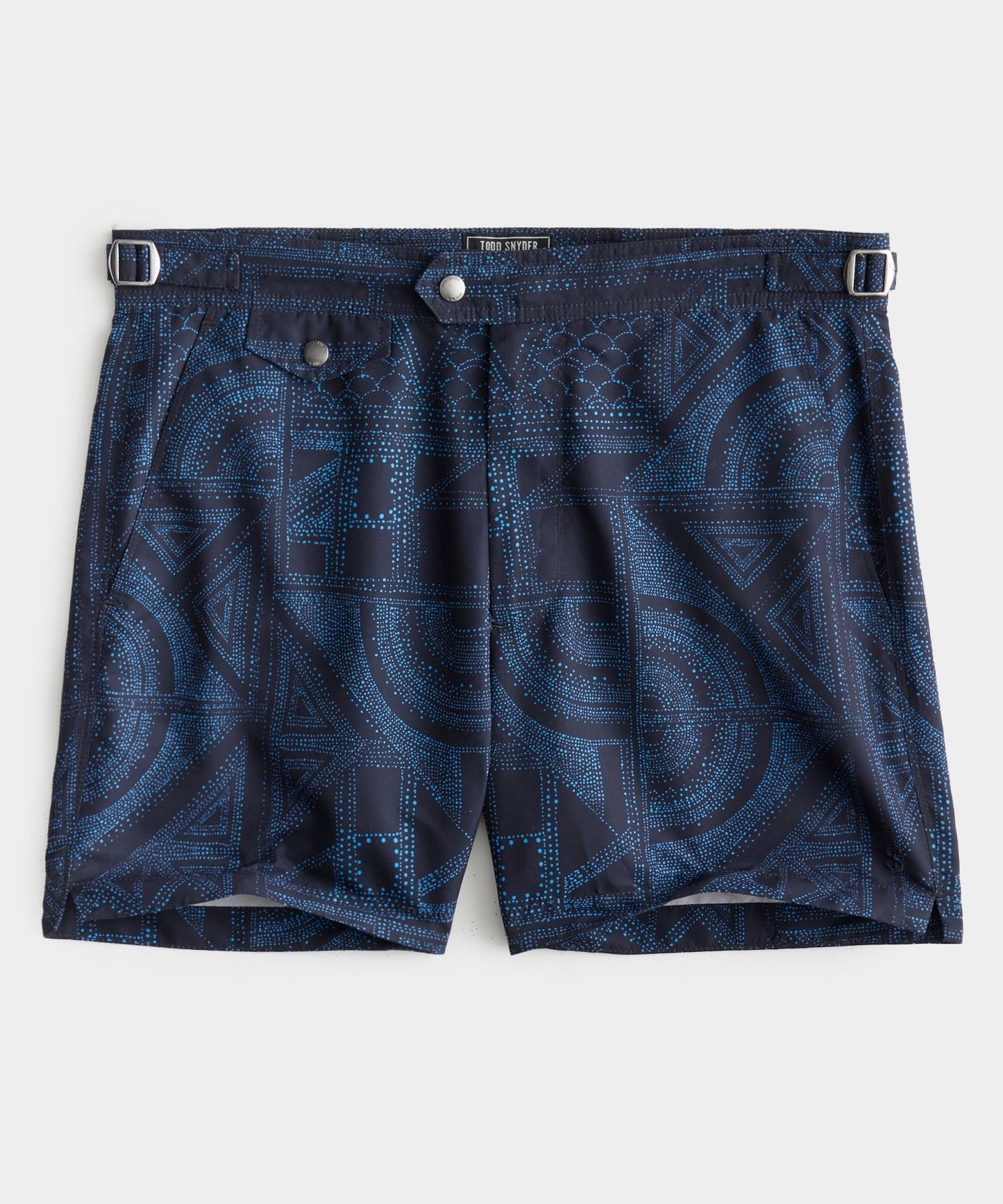 Riviera Swim Short in Cyber Print