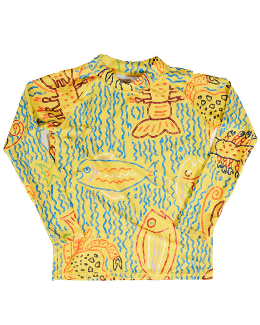 The Deep Yellow Rash Vest